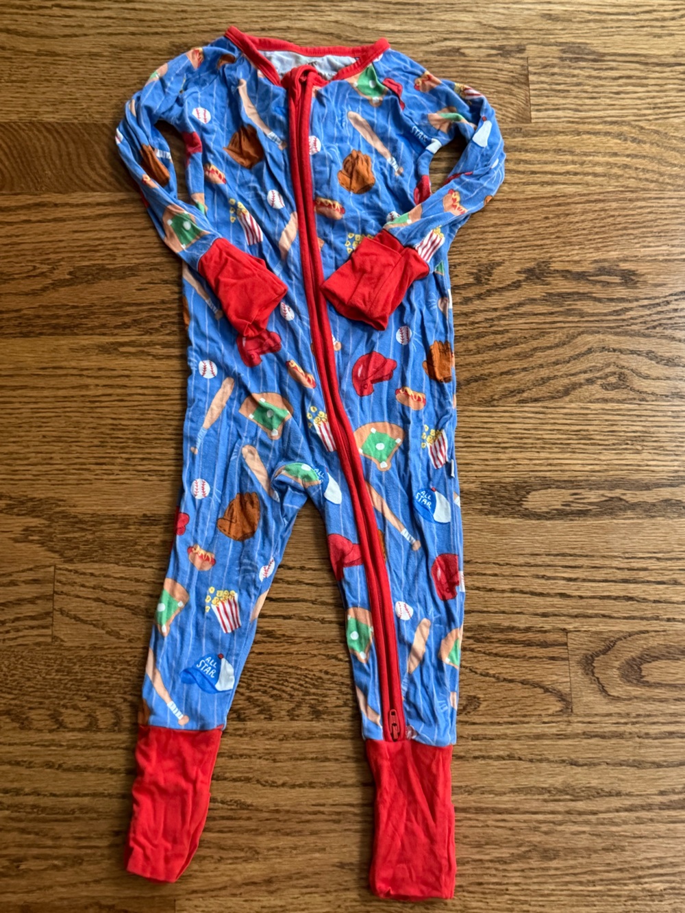 Little Sleepies Baseball Pajamas